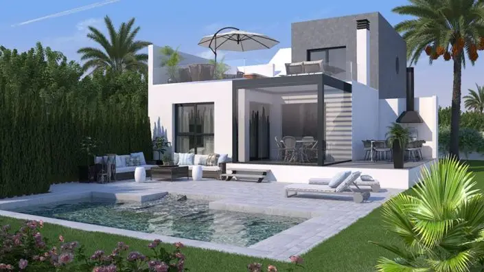 Villa en San Juan Alicante 4 Dormitorios Piscina Privada