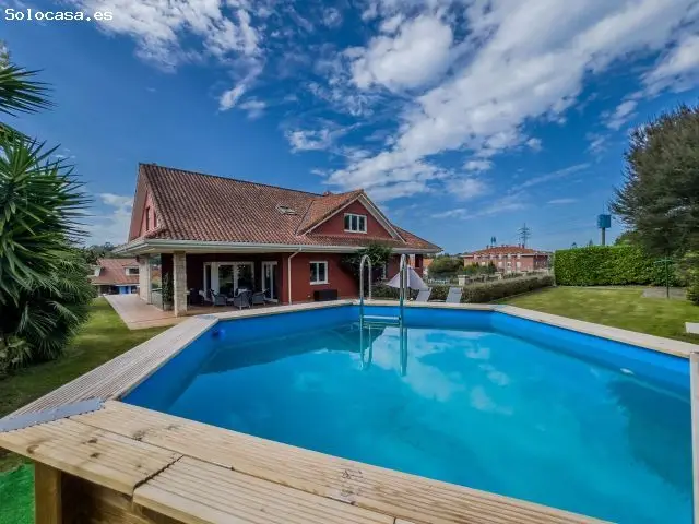 Espectacular Chalet Independiente cerca de Santander