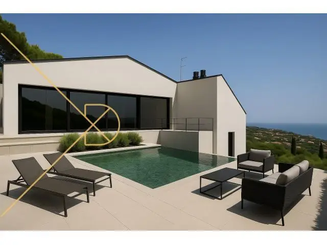 Casa Moderna con Vistas al Mar en Alella 376m²