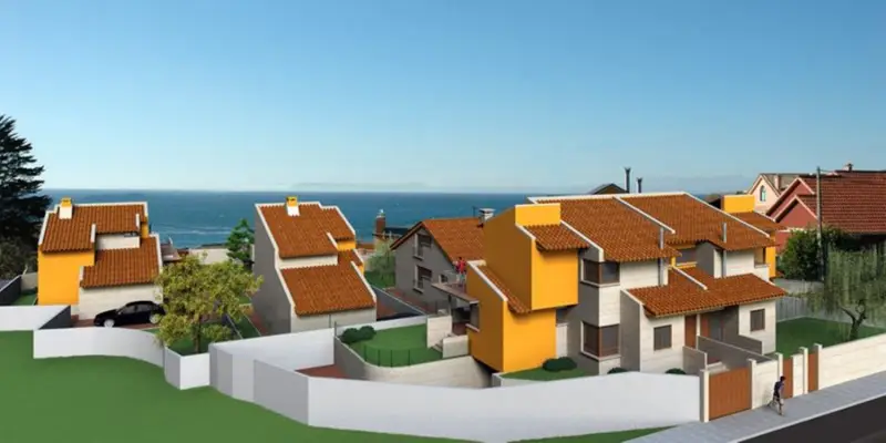Venta Terrenos A Guarda Chalets Pareados Adosados Vistas Mar