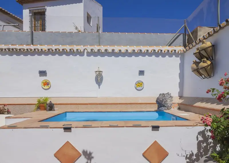 Casa Rural 5 Dormitorios Casabermeja Piscina Wifi Estacionamiento