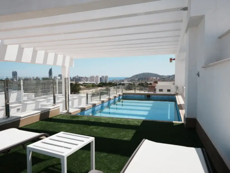 Bungalow con Piscina Privada en Finestrat cerca de Benidorm