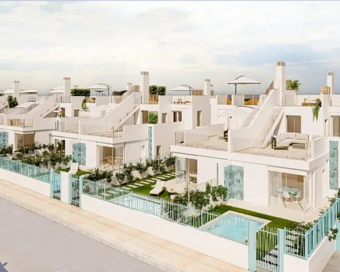 Villa 3 Dormitorios Los Alcazares Cerca Golf y Playa