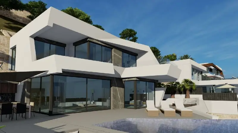 Villa de Lujo en Venta Maryvilla Calpe Vistas Espectaculares