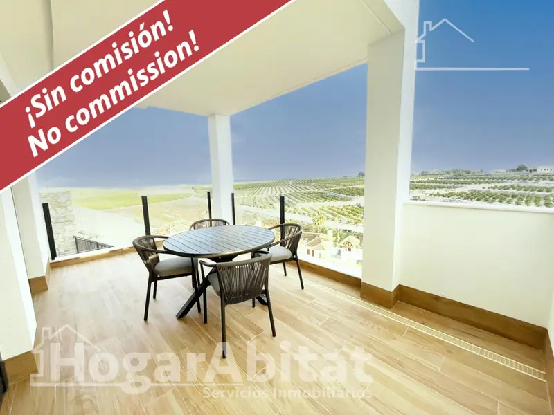 Adosados con Piscina Privada y Terraza en Algorfa