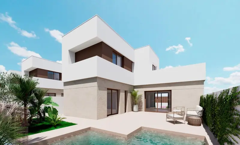 Villas en Los Alcázares con Piscina Privada