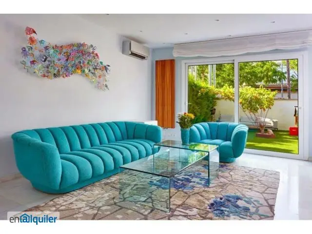 Alquiler Casa Amueblada 4 habitaciones Piscina Garaje Cerca Playa