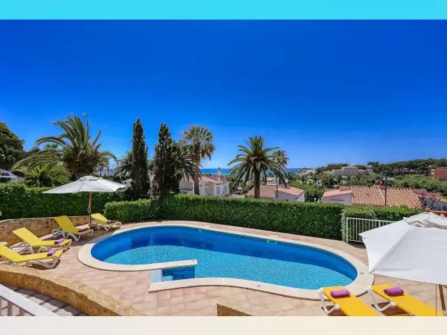 Chalet 4 Dormitorios Menorca Alquiler Familiar Piscina Playa