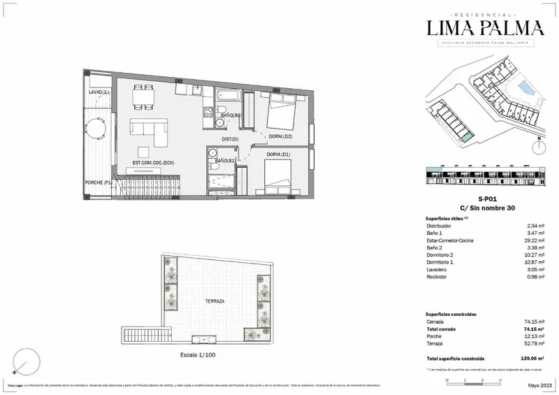 Atico en venta cerca del Aeropuerto Palma de Mallorca