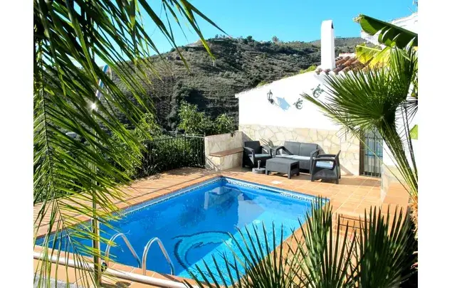 Casa en Frigiliana con Vistas al Mar 2 Dormitorios Piscina Privada