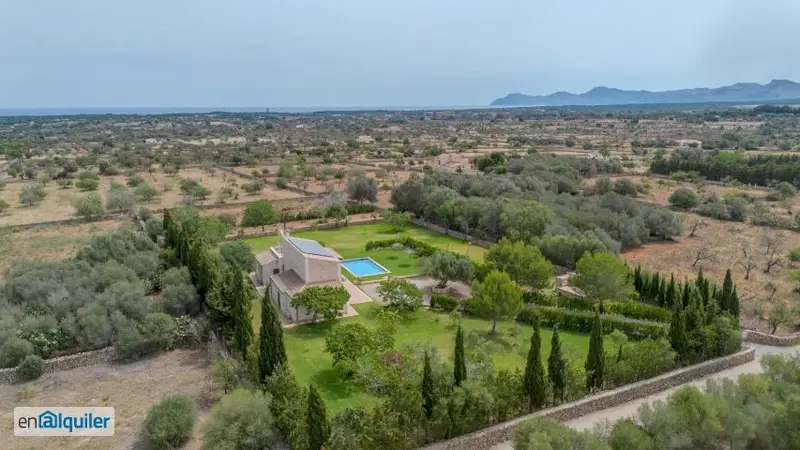 Alquiler casa piscina y terraza Santa Margalida