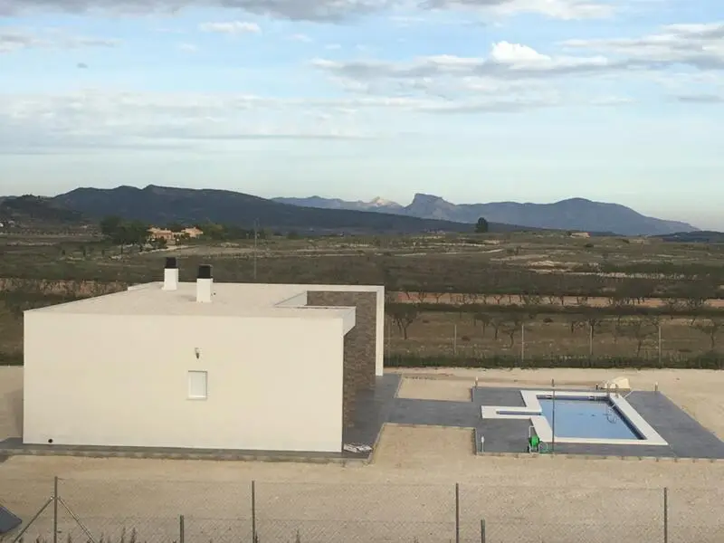 Villa en venta Pinoso Alicante Nueva Construccion Moderna