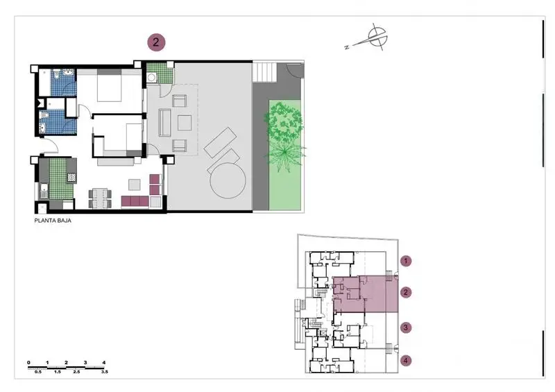 Apartamentos en Venta Mil Palmeras 2 o 3 Dormitorios