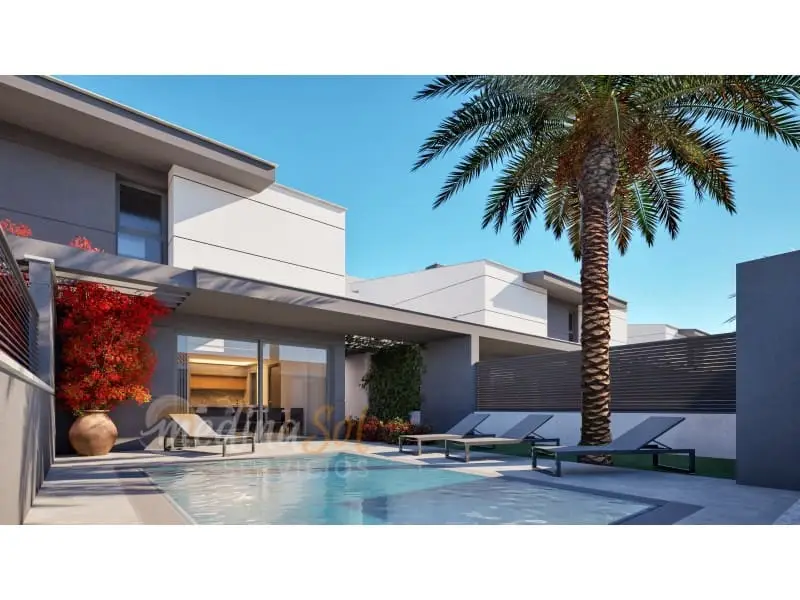 Chalet en venta Los Nietos 3 dormitorios piscina privada placas solares