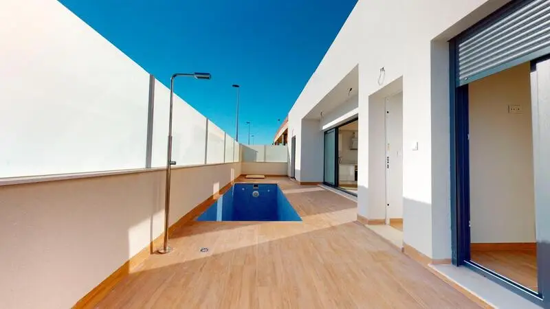 Espectacular Quad con Piscina Privada en San Pedro del Pinatar