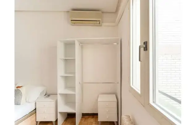 6 Habitaciones Amuebladas en Madrid Cocina Equipada Lavadora TV