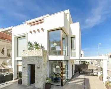Villas de Obra Nueva en Playa Honda Murcia