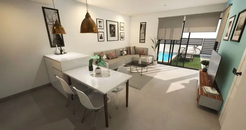 Villa Moderna con Piscina Privada en Los Alcázares Murcia