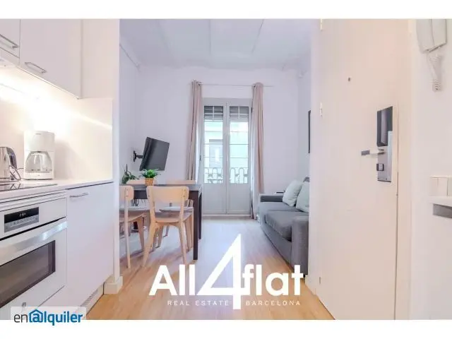 Alquiler Piso Reformado Barceloneta 50m2 Cerca Playa