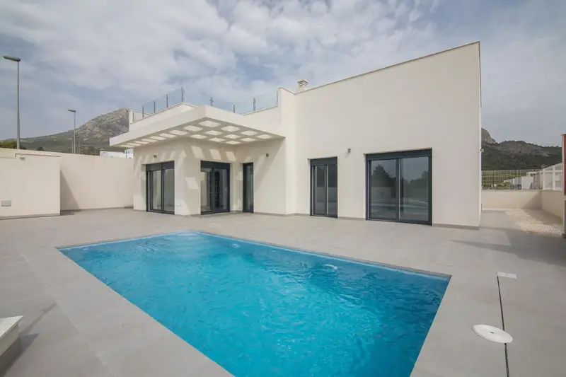Villa en Venta en La Alberca Polop 3 Dormitorios Piscina Privada