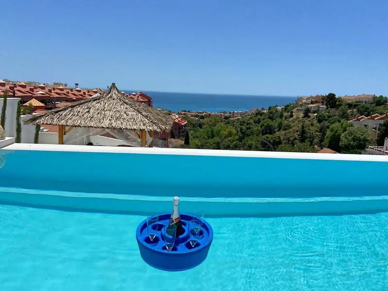 Casa Villa Moderna 4 Dormitorios Fuengirola Vistas al Mar Piscina
