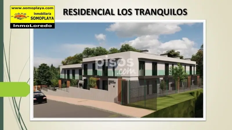 Chalet Adosado en Loredo con Jardin y Terraza