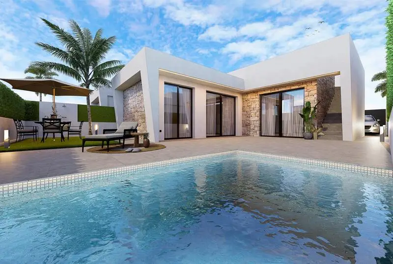 3 Dormitorios Adosado Roldan Murcia Solarium Piscina Privada