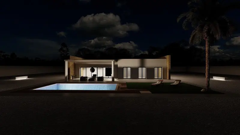 Villa Moderna en Pinoso 3 Dormitorios 2 Baños Piscina