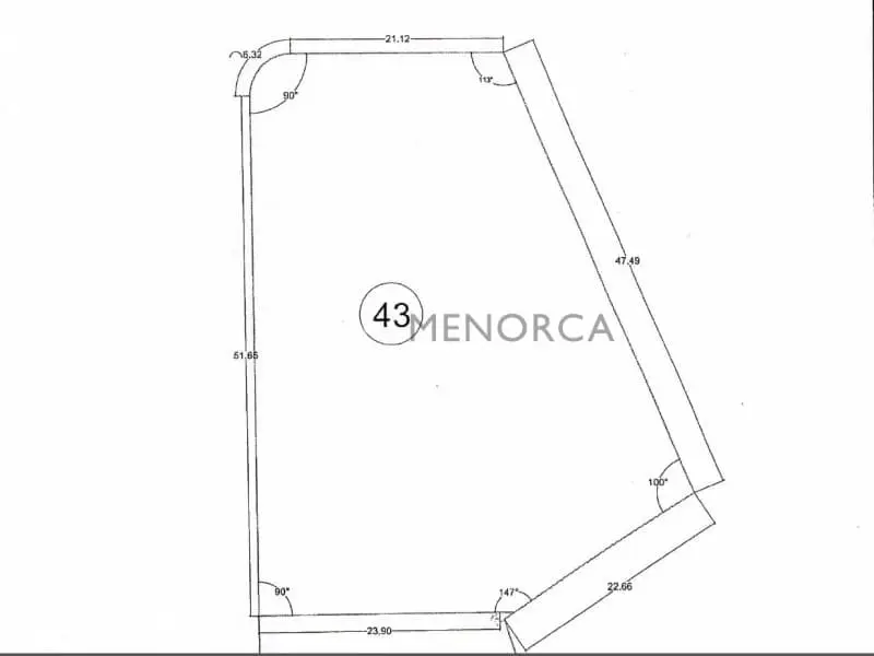 Parcela Edificable en Mahon con Fachada a Dos Calles