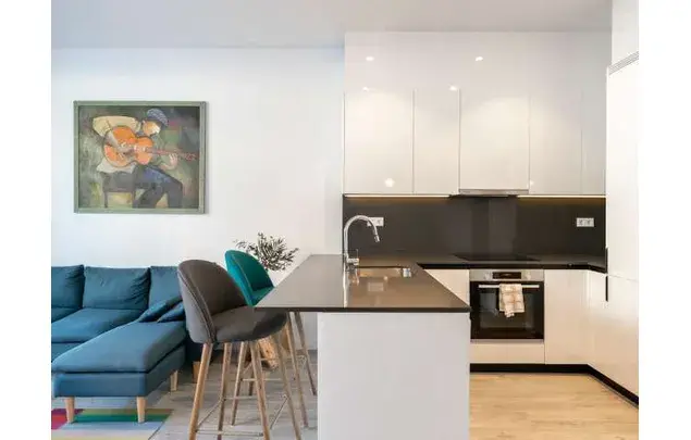 Apartamento 2 Dormitorios Barcelona Poblenou Alquiler Mensual