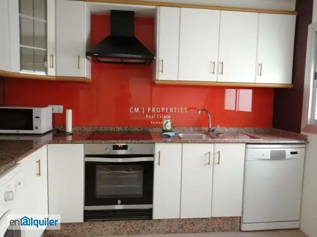 Alquiler piso aire acondicionado Valencia zona familiar