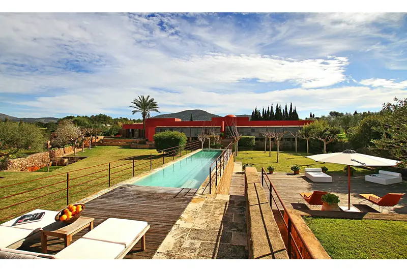 Chalet 4 Dormitorios Mallorca: Piscina, Jardín, Barbacoa