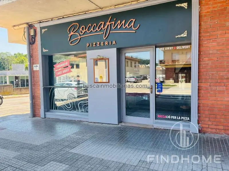 Pizzeria en Venta Olot Local Comercial Equipado