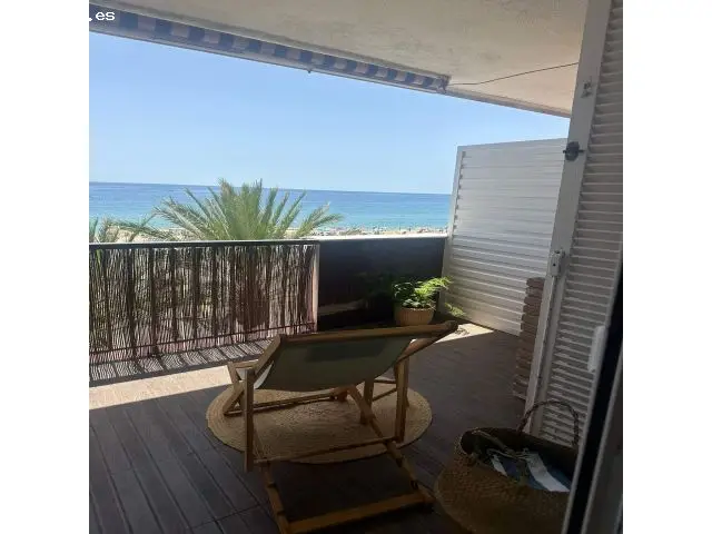 Atico Duplex Primera Linea Mar Les Botigues Sitges Alquiler Temporal
