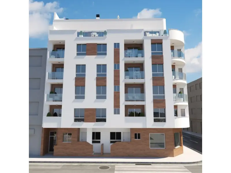 Apartamento con Calefaccion en Torrevieja Obra Nueva