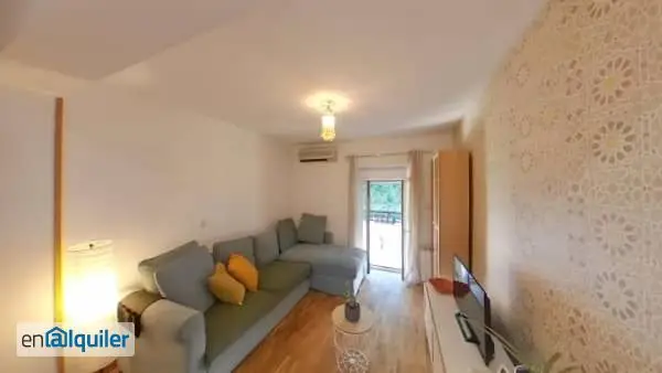 Furnished apartment for rent with air conditioning in Olite