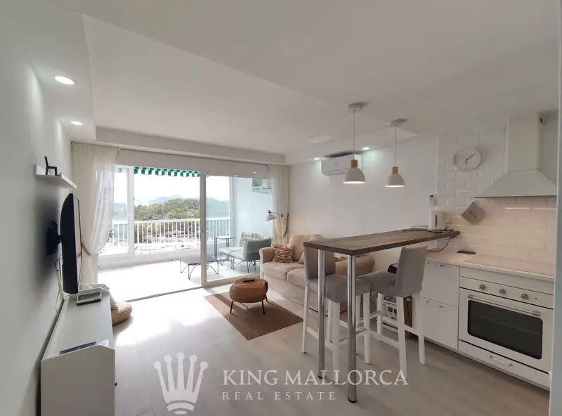 Apartamento Santa Ponça Mallorca Alquiler Temporada 1 Dormitorio Vistas Mar