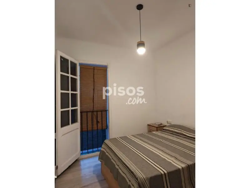 Habitacion Doble en Sants Barcelona Ideal para 1 Persona