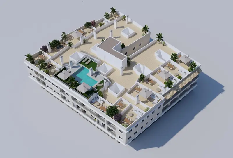 Apartamentos de Lujo en Obra Nueva Alegria XII cerca de la Playa