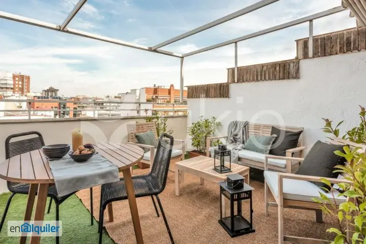 Alquiler Piso Amueblado Salamanca Madrid Terraza Piscina