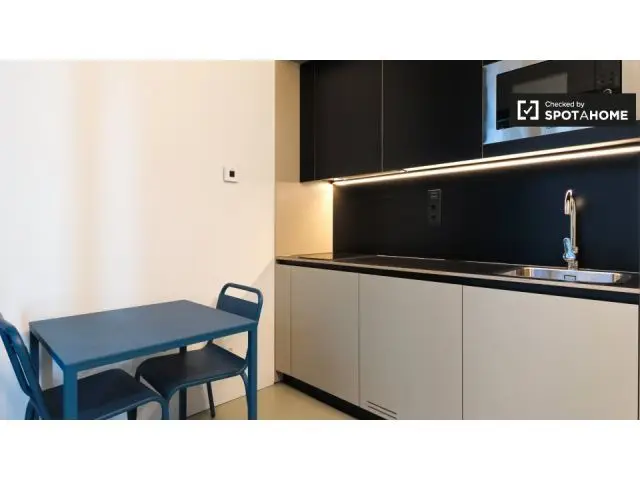 Estudio con Balcón en Besòs Mar para Estudiantes