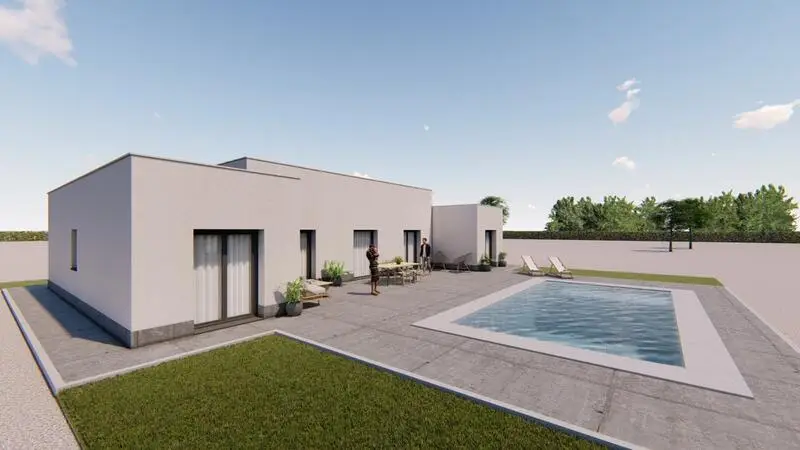 Villa Moderna 3 Dormitorios Pinoso Piscina Privada