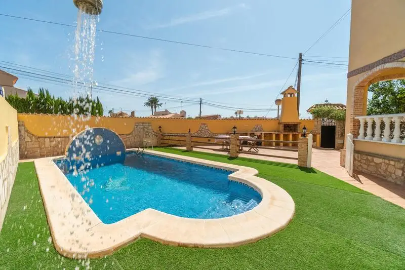 Villa 5 Dormitorios Orihuela Costa Piscina Privada Cerca Playa