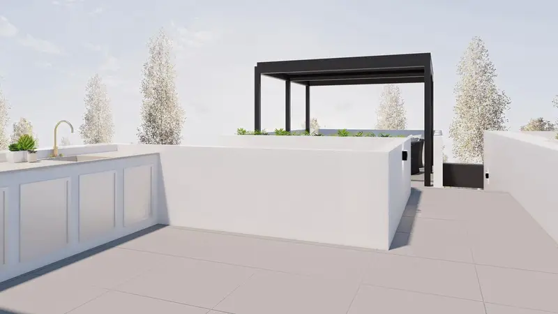 Casa Adosada Moderna en San Pedro del Pinatar con Piscina Privada