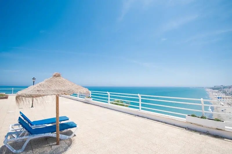 Apartamento 1 Dormitorio Torremolinos Playa Vistas Mar Piscina Wifi