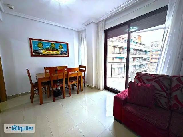 Alquiler Piso Terraza Playa Los Locos Larga Duracion
