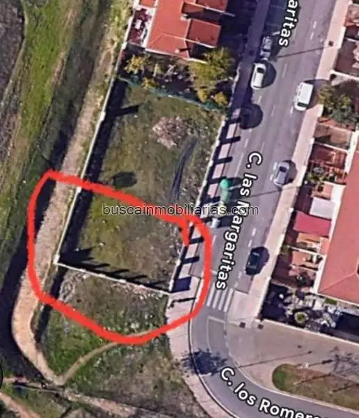 Parcela Urbanizable 260m2 en Cáceres el Viejo Proyecto Casa 90m2