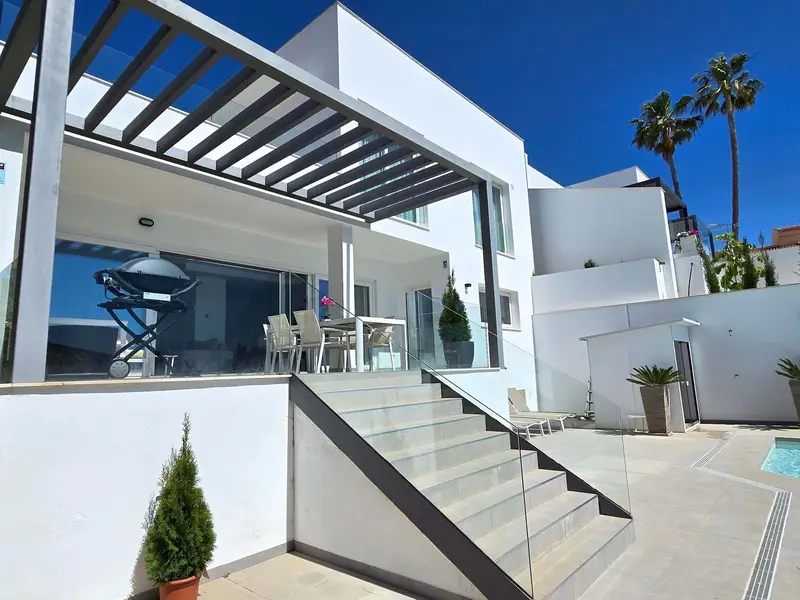 Villa Lujo 4 Dormitorios Fuengirola Piscina Sauna Vistas Mar