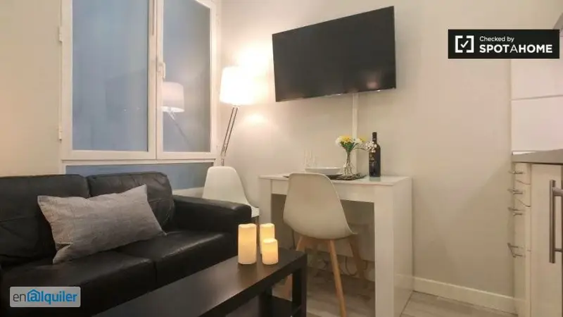 Estudio Moderno en Centro Madrid Cerca Gran Via
