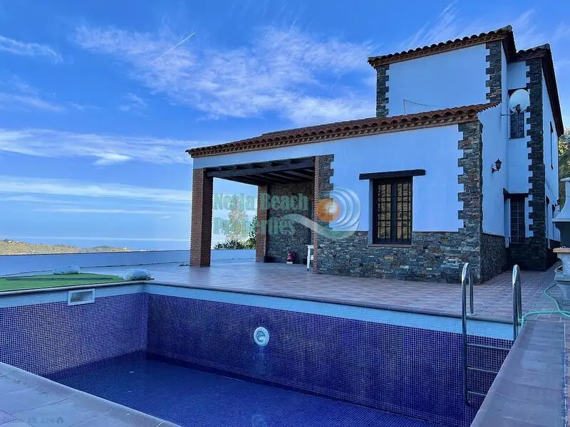 Casa de Campo 5 Dormitorios Arenas Málaga Piscina Vistas Panorámicas